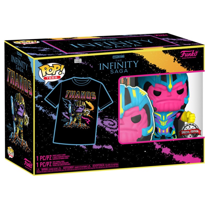 Set figure POP & Tee Marvel Infinity Saga Thanos Exclusive