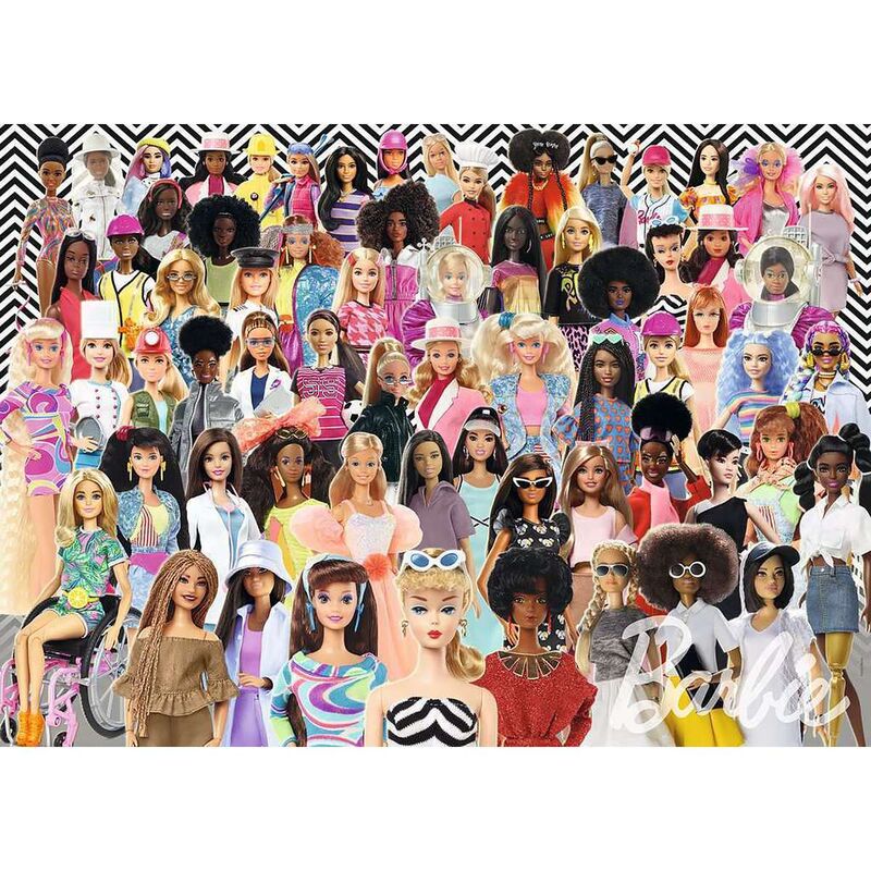 Barbie Challenge puzzle 1000pcs