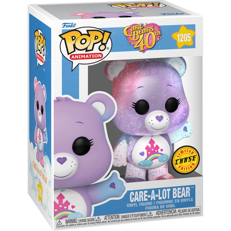POP figure Care Bears 40th Anniversary Care a Lot Bear 5 + 1 Chase