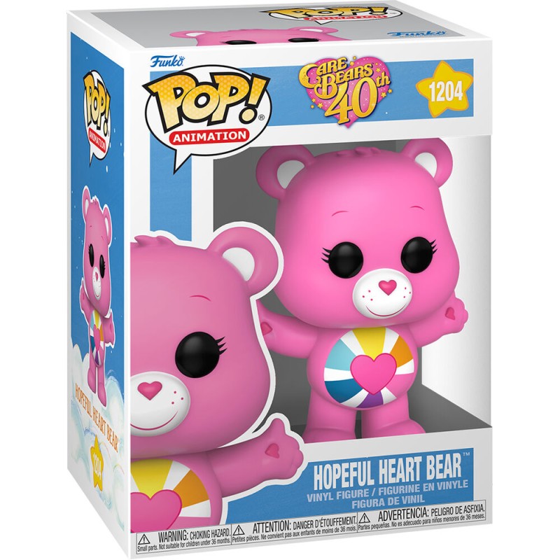 POP figure Care Bears 40th Anniversary Hopeful Heart Bear 5 + 1 Chase