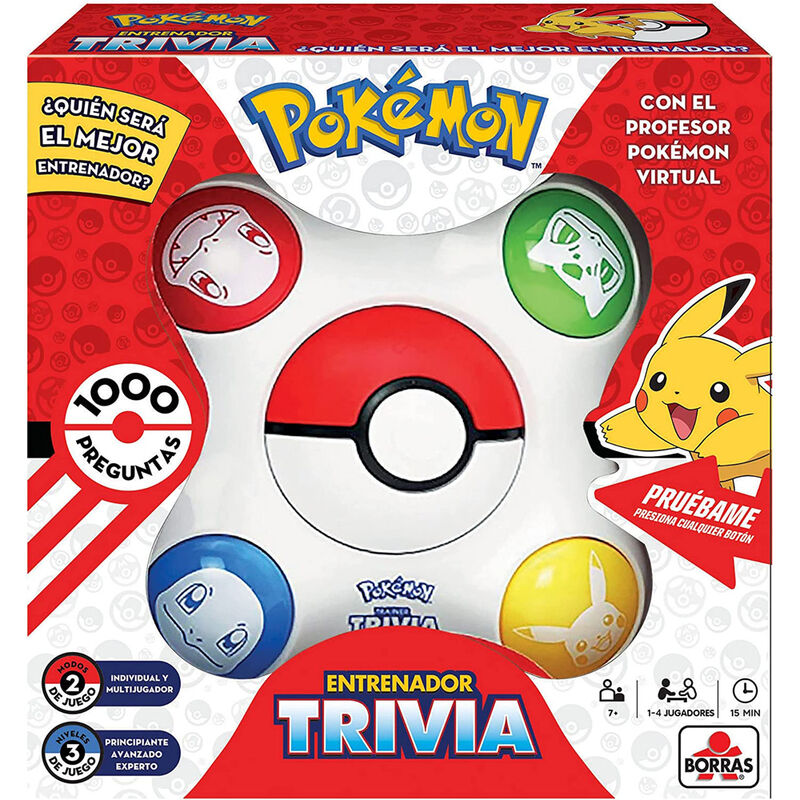 Spanish Pokemon Trivia board game Spanish Pokemon Trivia board game