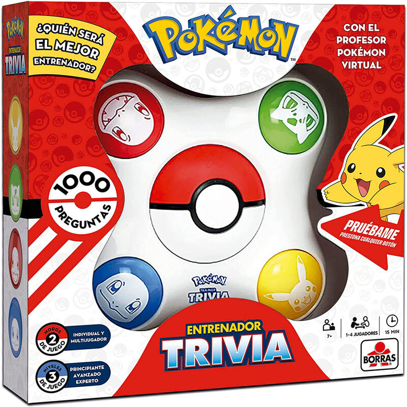 Spanish Pokemon Trivia board game Spanish Pokemon Trivia board game