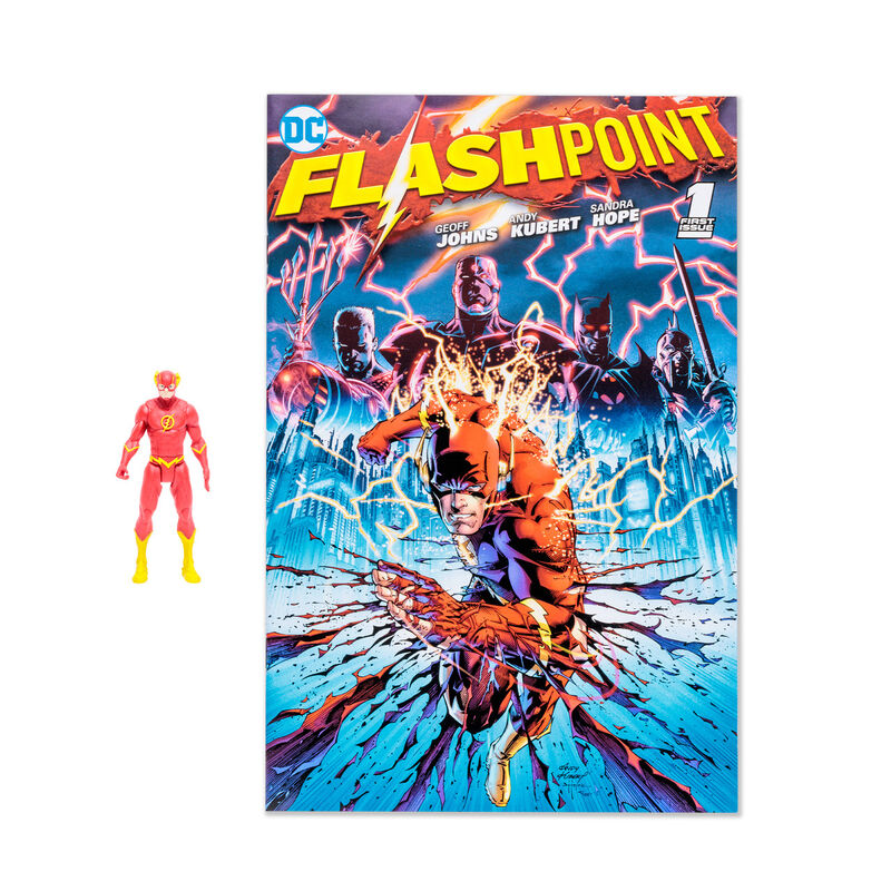 DC Comics Comic Flashpoint + The Flash figure 7cm DC Comics Comic Flashpoint + The Flash figure 7cm