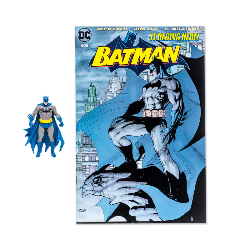 DC Comics Batman Comic + Batman figure 7cm DC Comics Batman Comic + Batman figure 7cm