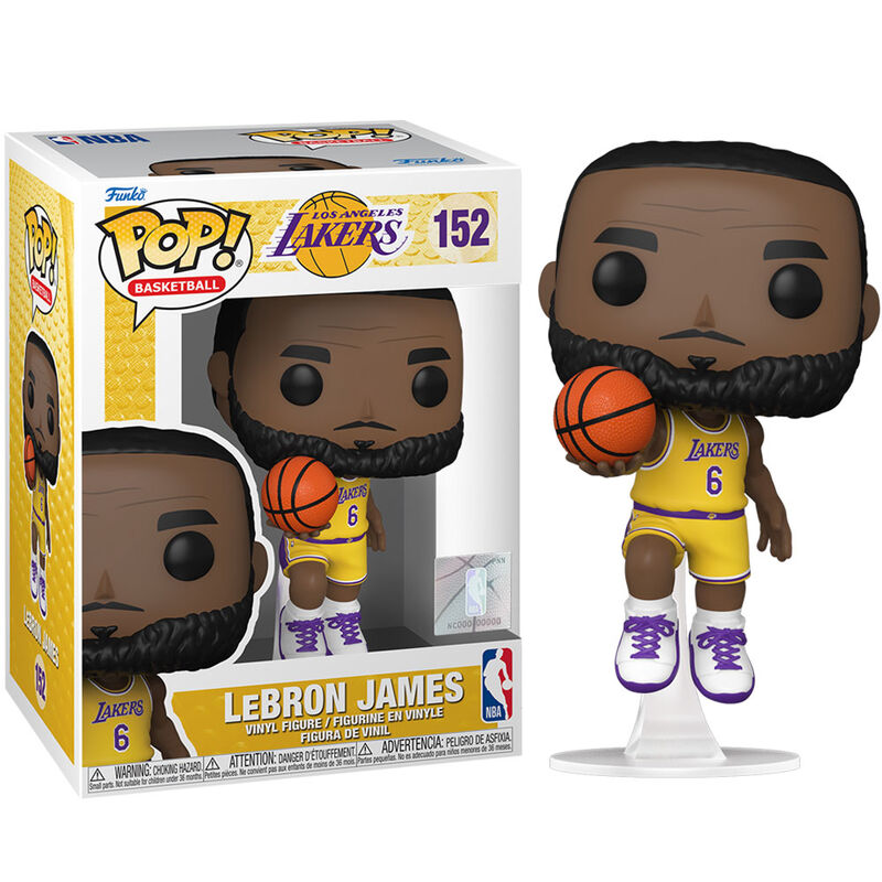 POP figure NBA Los Angeles Lakers LeBron James