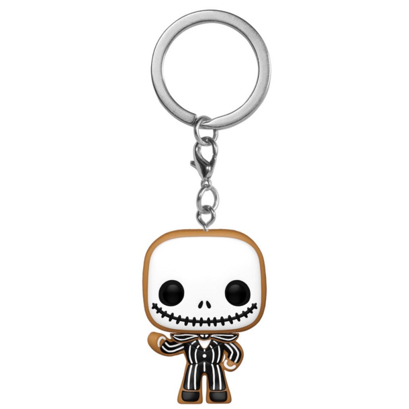 Pocket POP Keychain Disney Nightmare Before Christmas Jack Skellington Gingerbread Exclusive