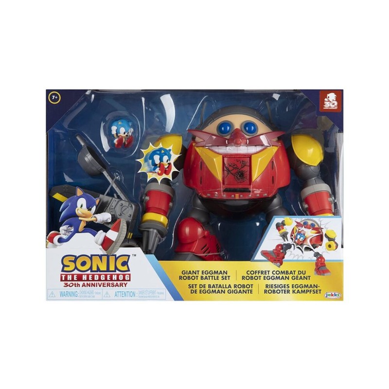 Sonic the Hedgehog Giant Robot Eggman vs Sonic Battle playset Sonic the Hedgehog Giant Robot Eggman vs Sonic Battle playset