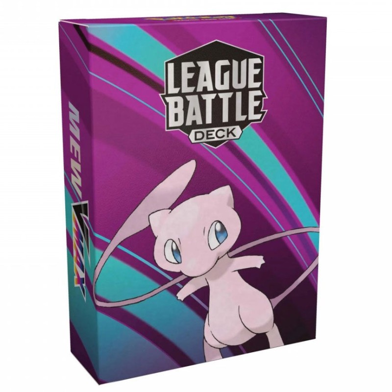Spanish Blister Pokemon League Battle Mew VMax Trading Card Game