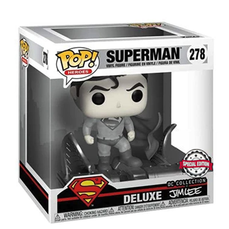 Set figure POP & Tee DC Comics Jim Lee Superman Exclusive