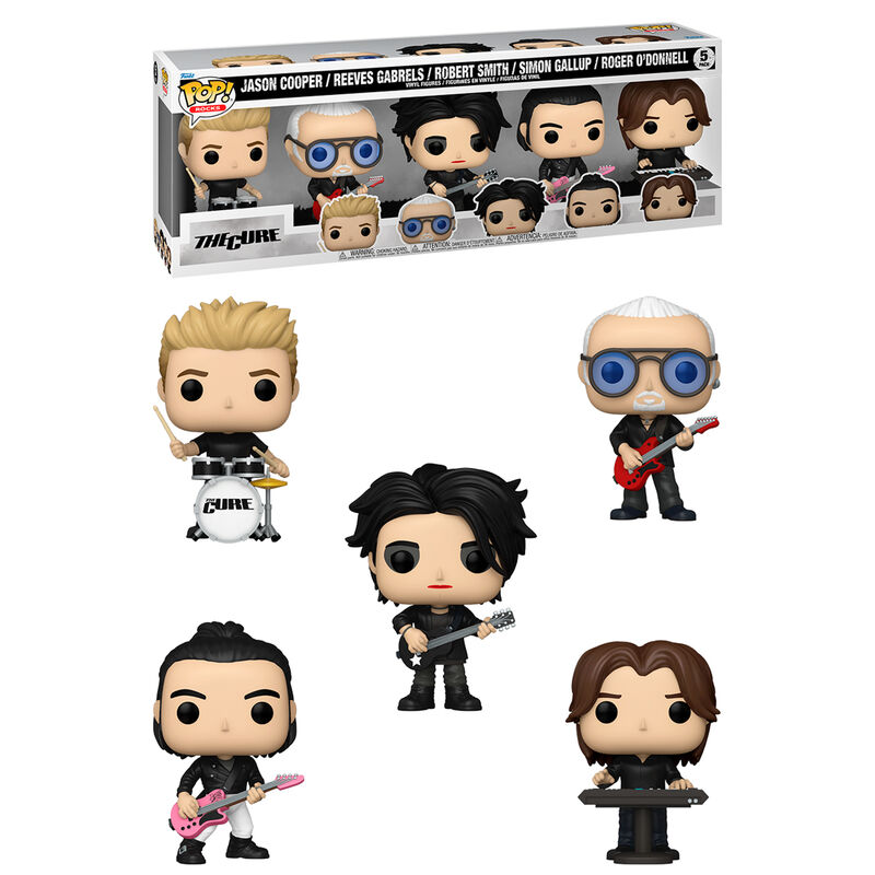 POP pack 5 figures The Cure