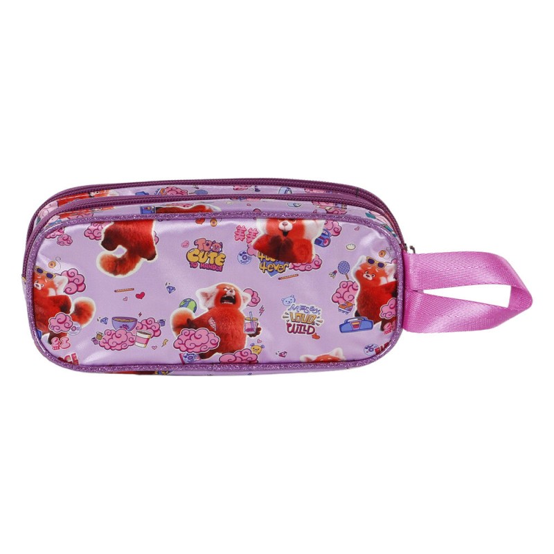 Disney Pixar Turning Red Yaay 3D double pencil case