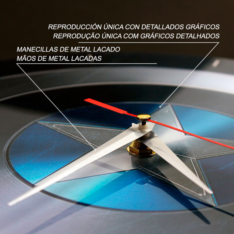 Marvel Captain America wall clock