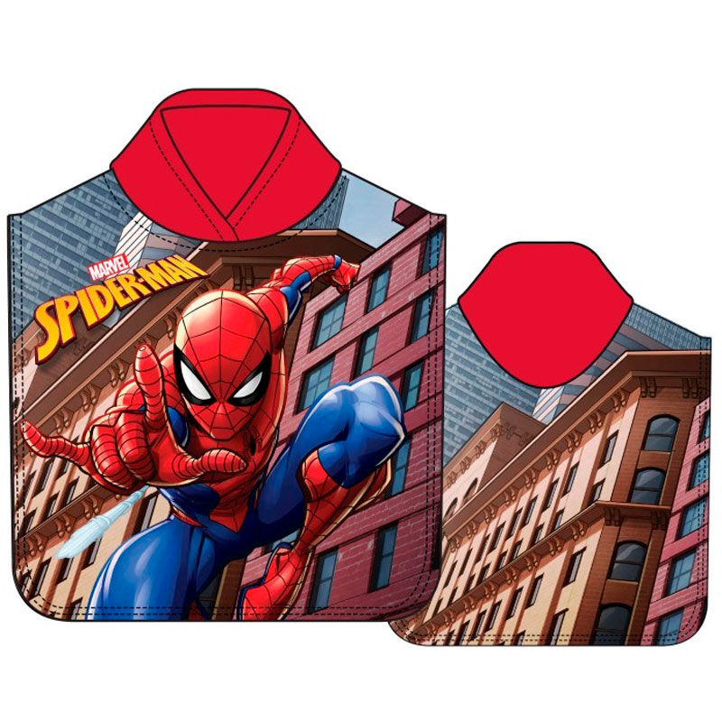 Marvel Spiderman microfibre poncho towel Marvel Spiderman microfibre poncho towel