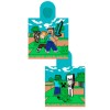 Minecraft cotton poncho towel