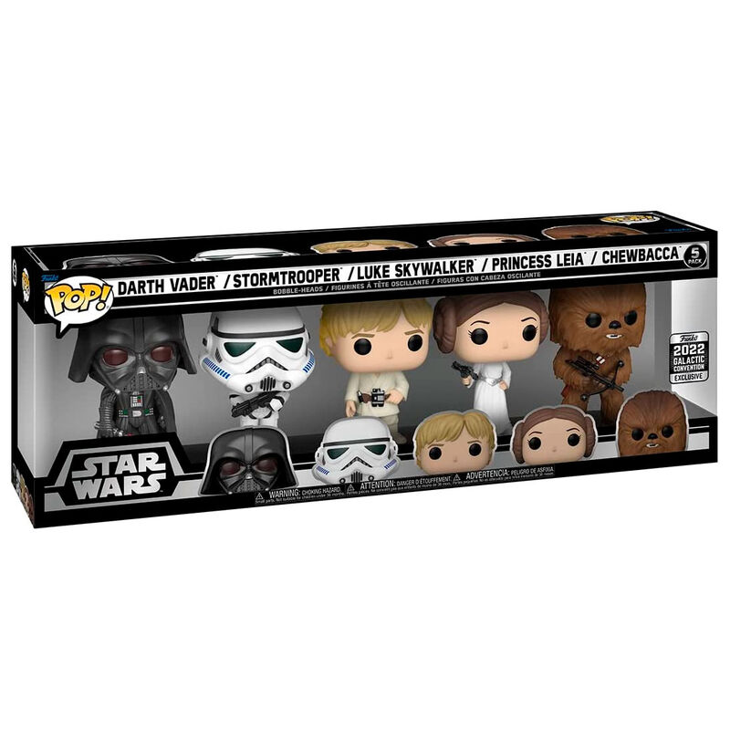 POP pack 5 figures Star Wars Classics Exclusive