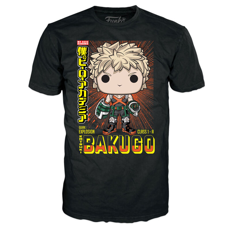 Set figure POP & Tee My Hero Academia Katsuki Exclusive