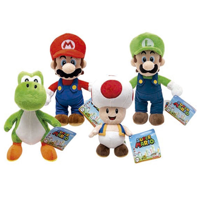 Super Mario Bros assorted plush toy 20cm Super Mario Bros assorted plush toy 20cm