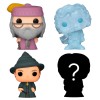 Blister 4 figures Bitty POP Harry Potter Dumbledore