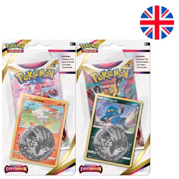 English Pokemon Sword and Shield  Lost Origin Trading card game blister assorted