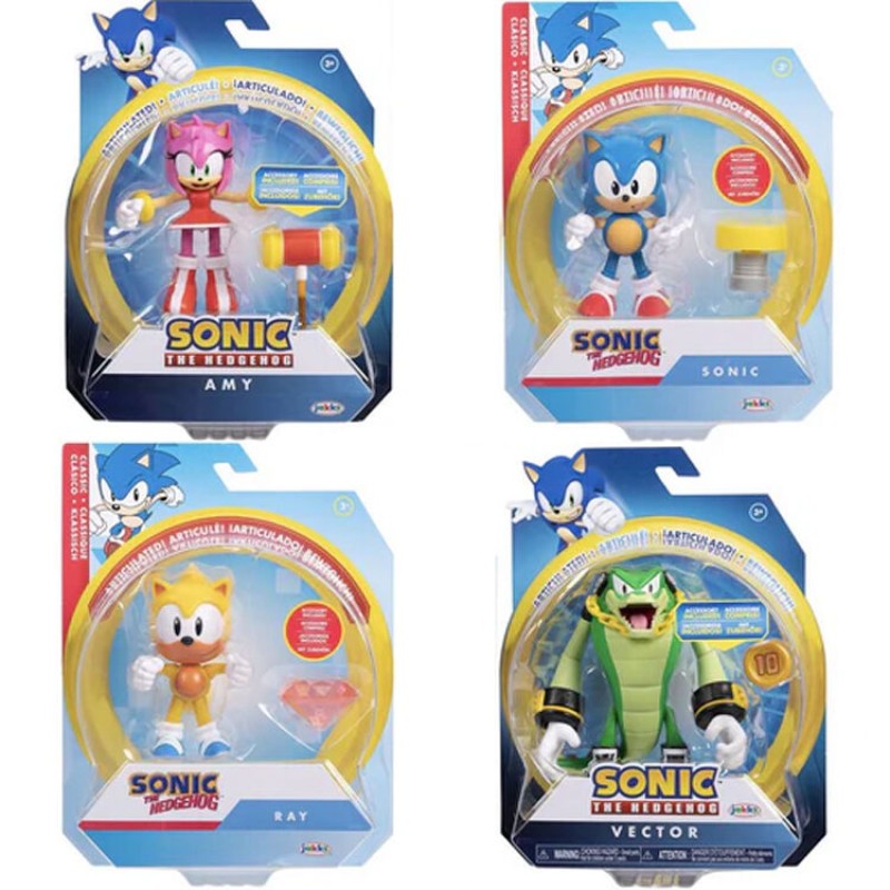 Sonic The Hedgehog serie 10 assorted figure 10cm Sonic The Hedgehog serie 10 assorted figure 10cm