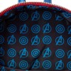 Loungefly Marvel Captain America metallic backpack 26cm