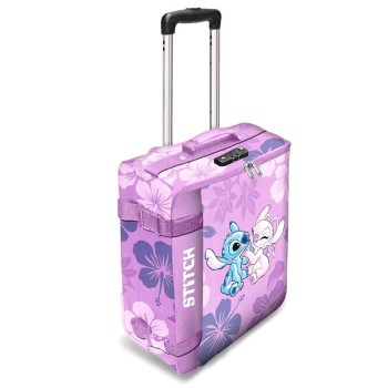 Disney Stitch - Stitch & Angel trolley suitcase 55cm