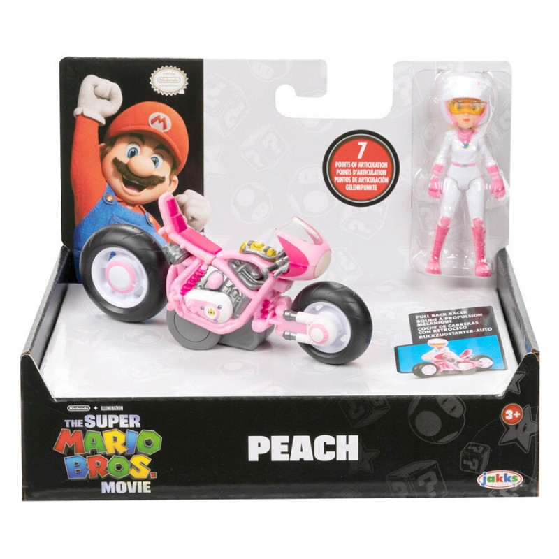 Mario Kart The Movie Super Mario Bros Vehicle + figure assorted 6cm Mario Kart The Movie Super Mario Bros Vehicle + figure assorted 6cm