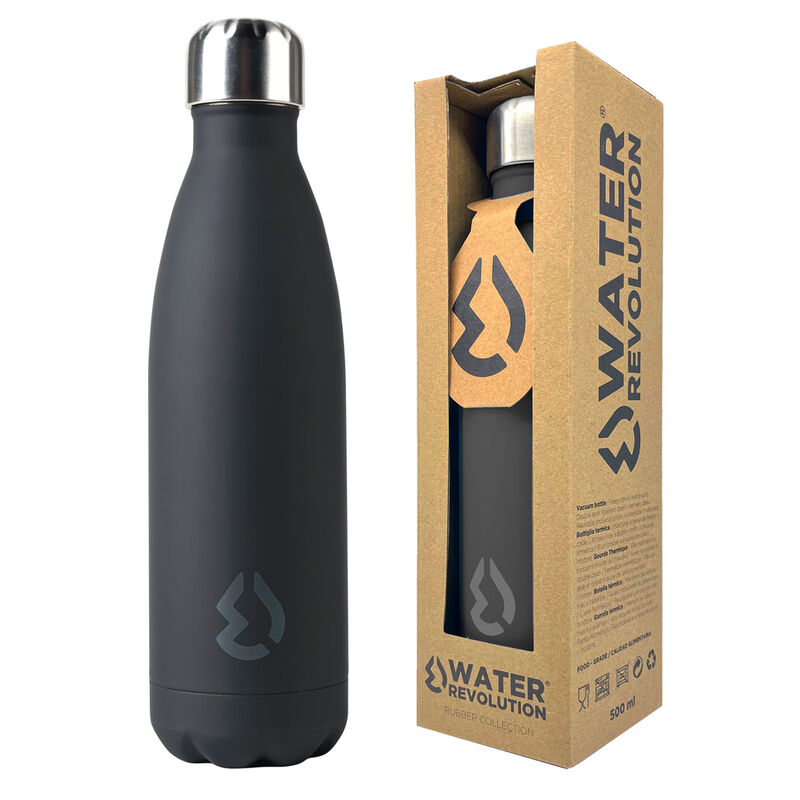 Water Revolution Black water bottle 500ml
