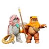Star Wars Ewoks Wicket W Warrick & Kneesaa figures 9cm