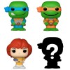Blister 4 figures Bitty POP Teenage Mutant Ninja Turtles Leonardo
