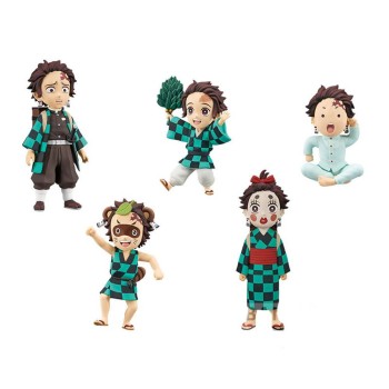 Demon Slayer Kimetsu no Yaiba Tanjiro Kamado assorted figure 7cm