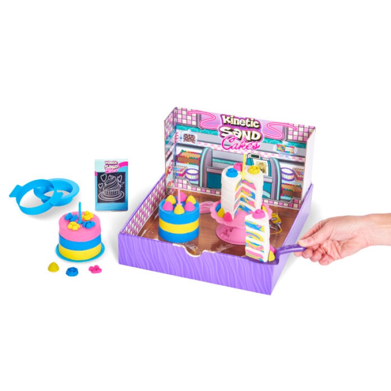 Kinetic Sand Rainbow Cake Shoppe playset
