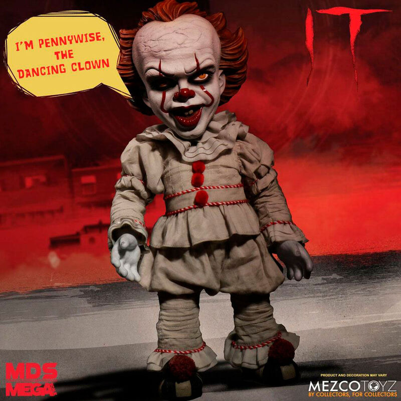 IT Pennywise Talking cuddly toy doll 38cm