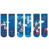 Sonic the Hedgehog pack 3 kids socks assorted
