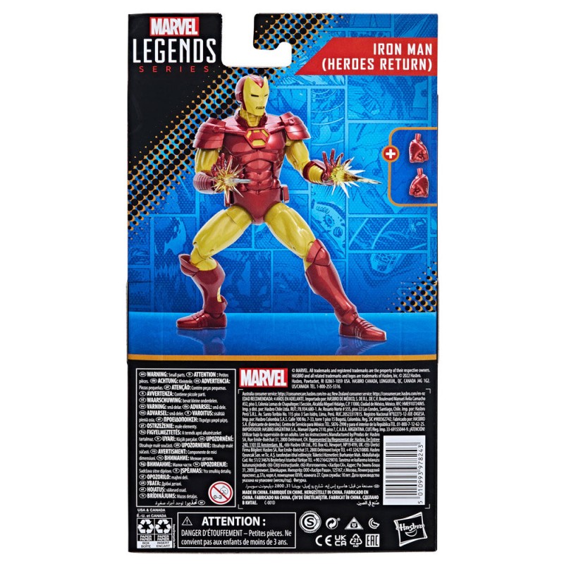 Marvel Heroes Return Iron Man figure 15cm
