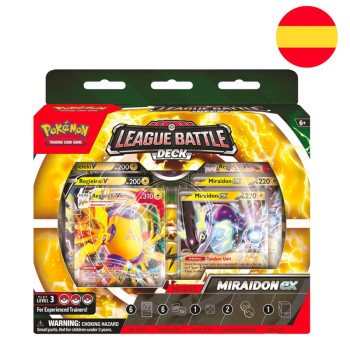 Spanish Pokemon Miraidon League Battle Deck trading card game