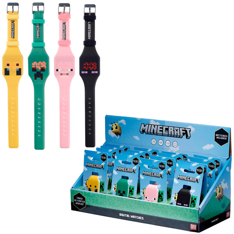 Minecraft digital watch