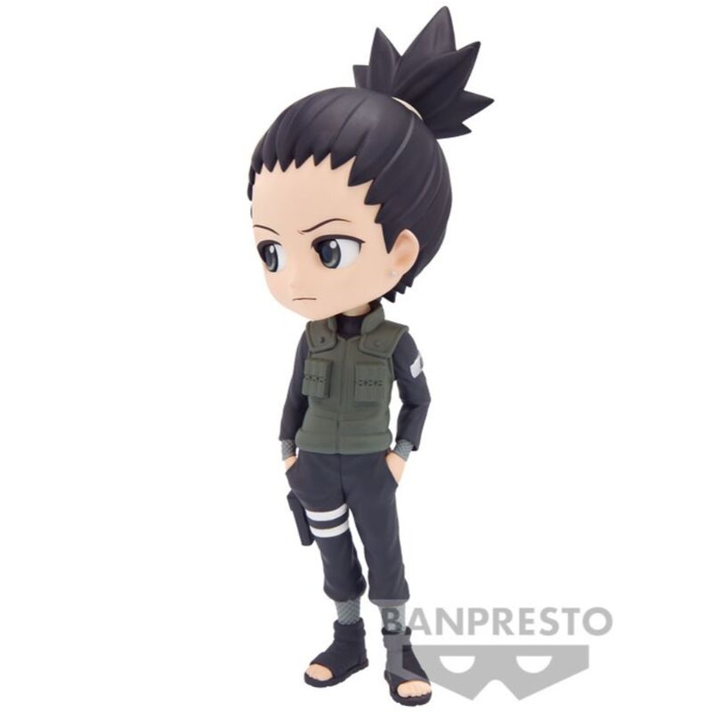 Naruto Shippuden Nara Shikamaru Ver.A Q posket figure 14cm