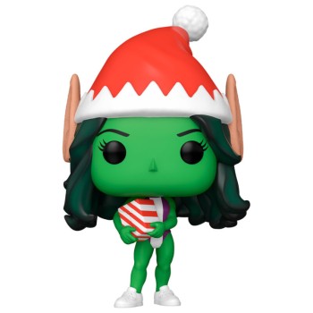 POP figure Marvel Holiday She-Hulk POP figure Marvel Holiday She-Hulk