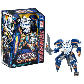 Transformers Legacy United Voyager Class Animated Prime Universe Thundertron 17.5cm