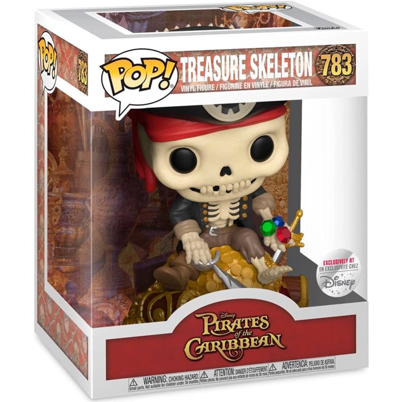 POP figure Deluxe Pirates of the Caribbean Treasure Skeleton Exclusive POP figure Deluxe Pirates of the Caribbean Treasure Skeleton Exclusive