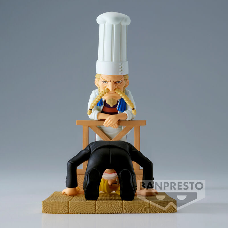 One Piece WCF Log Series Sanji & Zeff 2 world collectable figure 8cm