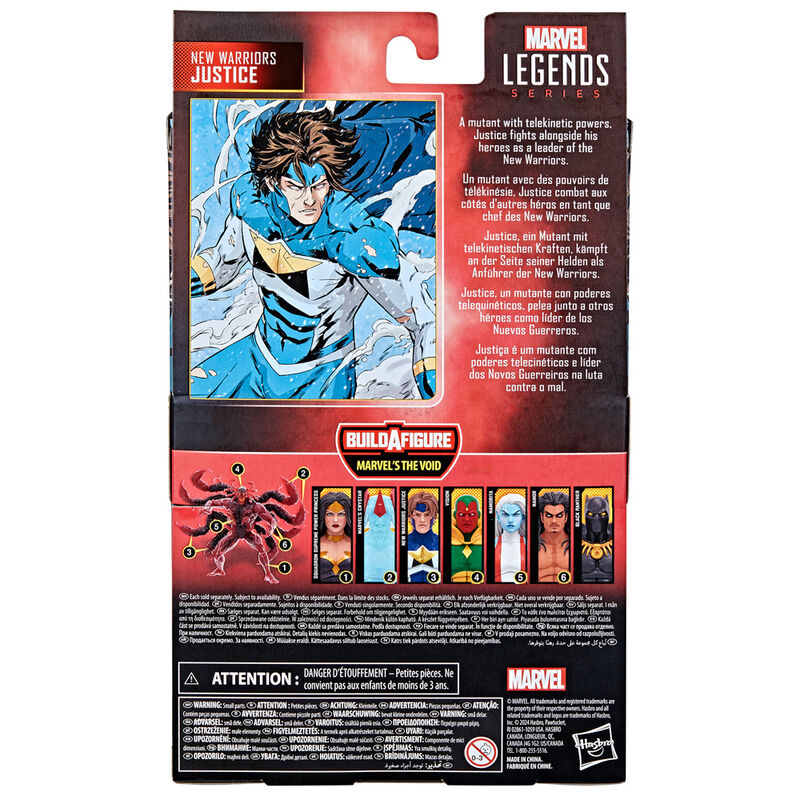 Marvel Legends New Warriors Justice figure 15cm
