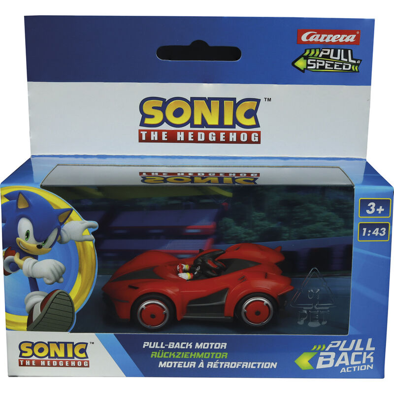 Sonic the Hedgehog pull speed assorted car