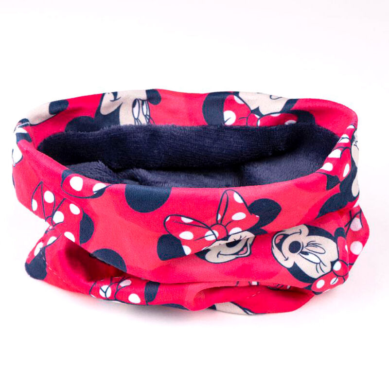 Disney Minnie snood hat gloves set