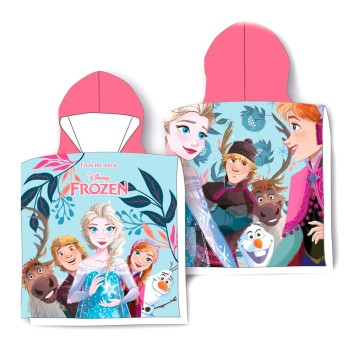 Disney Frozen microfibre poncho towel