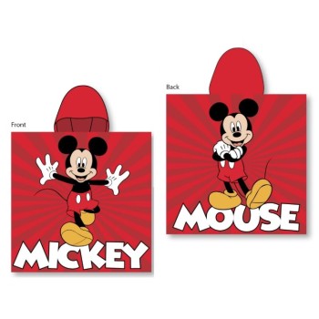 Disney Mickey microfibre poncho towel