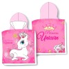Unicorn cotton poncho towel