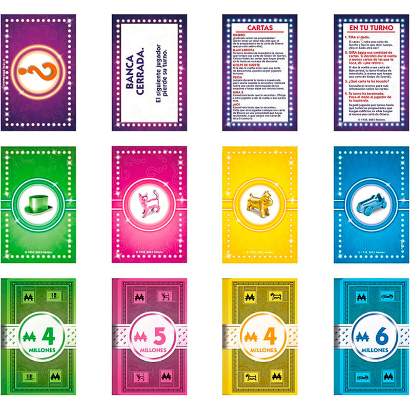 Spanish Monopoly Chance board game