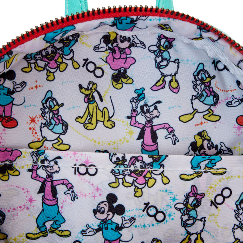Loungefly Disney 100 Mickey & Friends Classic backpack + ear headband